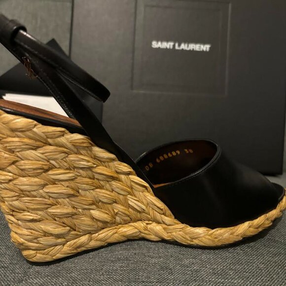 Saint Laurent Paloma Sandals Size 38 - Picture 10 of 14